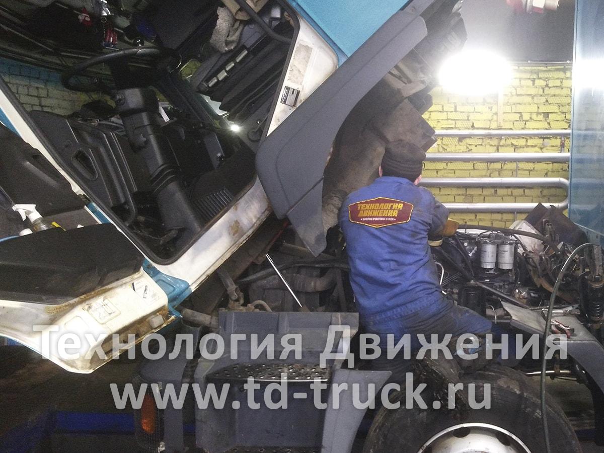 Ремонт турбины MAN